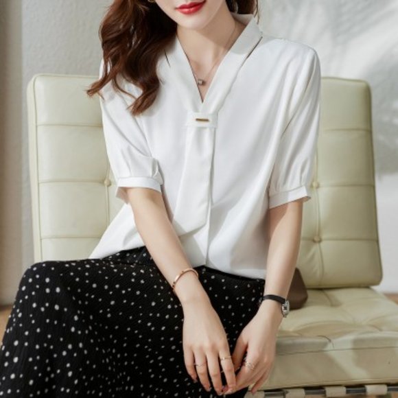 Short sleeve blouse - Picture 4 of 4